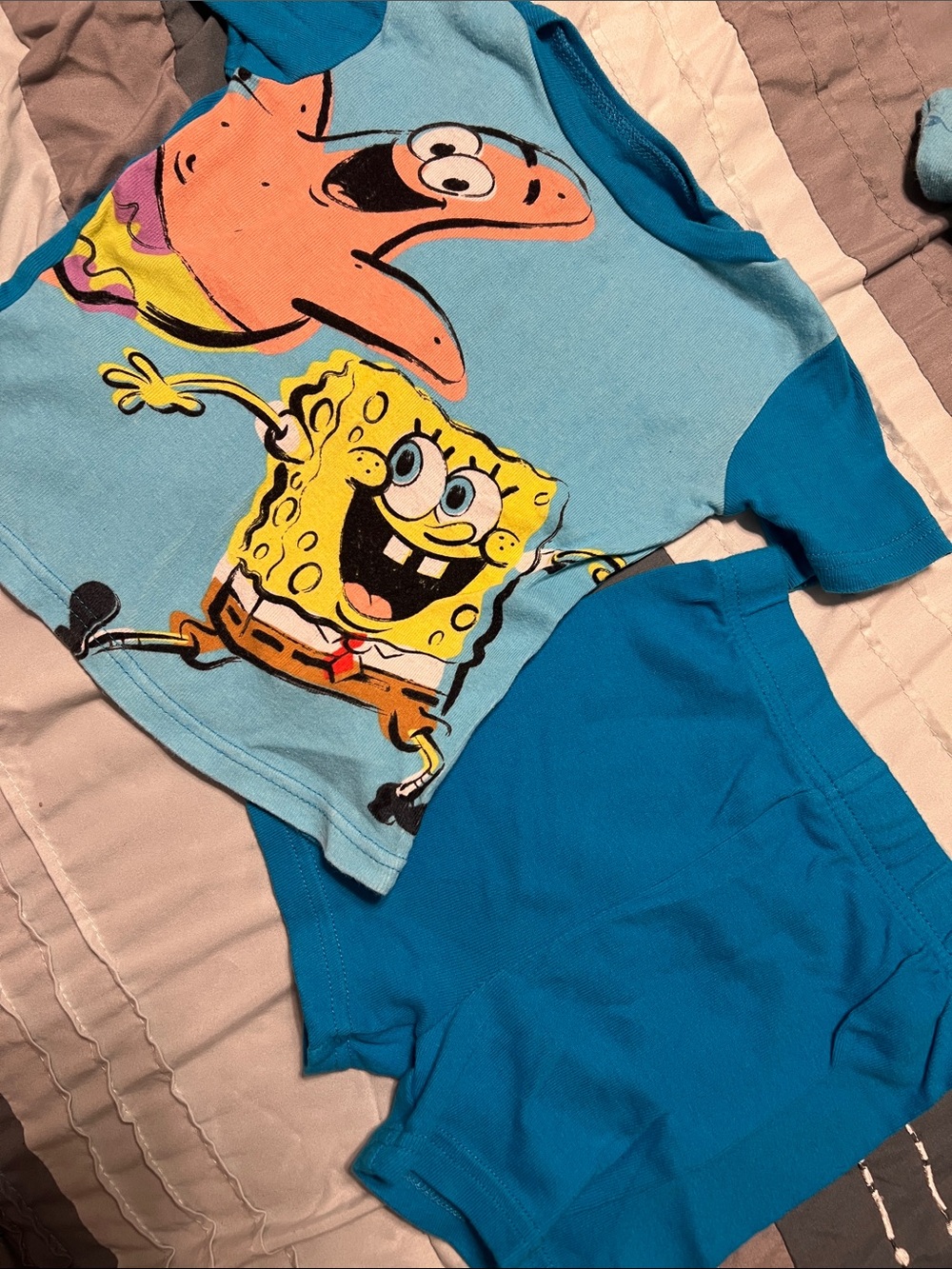 SpongeBob Squarepants Short Sleeve and Short Pajama Set